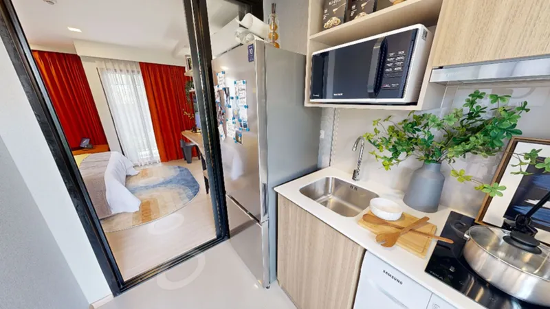 Apartment 1-bedroom 25 sqm in The Base Rise (Kathu) · kitchen