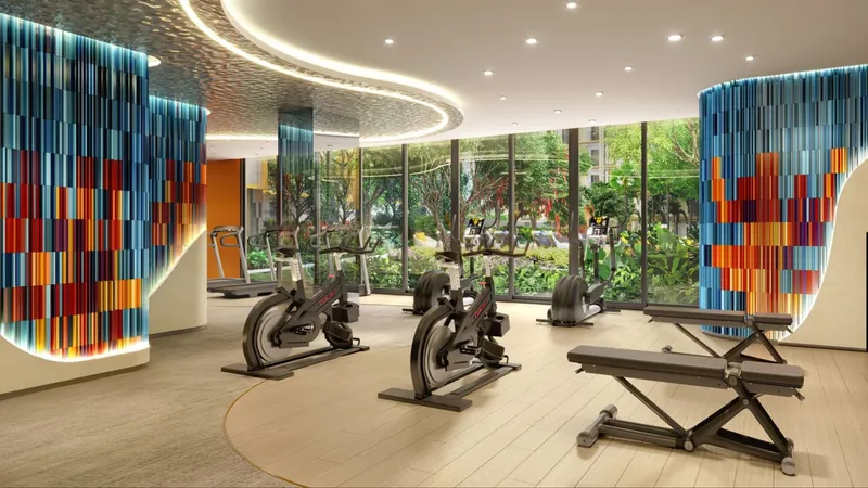Apartment 1-bedroom 35 sqm in The Base Rise (Kathu) · gym