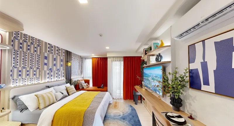Apartment 1-bedroom 25 sqm in The Base Rise (Kathu) · photo