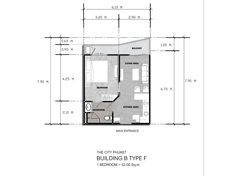 The City Phuket, floor plan