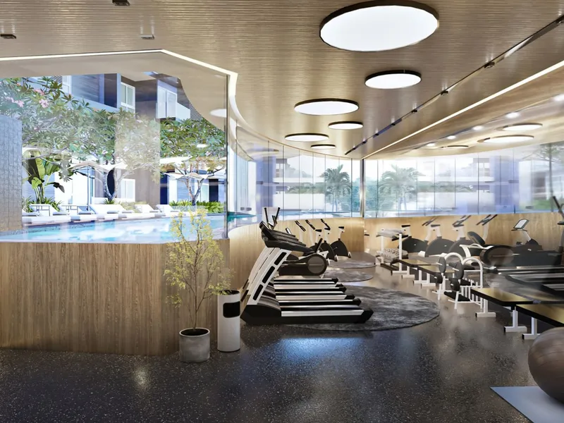 Apartment 2-bedroom 66 sqm in The City Phuket (Kathu) · gym
