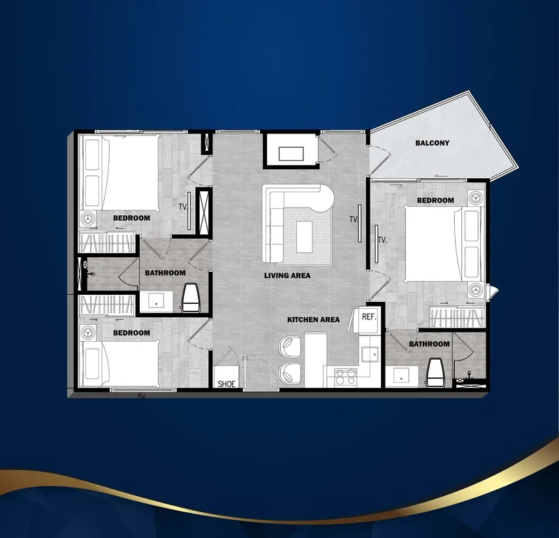 The City Phuket, floor plan