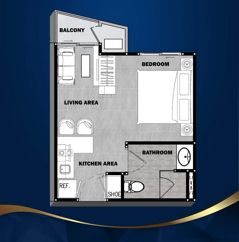The City Phuket, floor plan