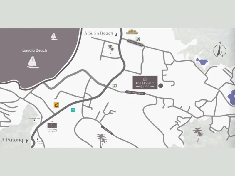 Apartment 2-bedroom 125 sqm in The Element (Kamala) · Development floor plan