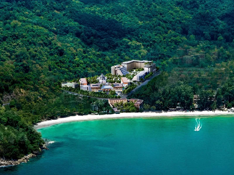 Apartment 1-bedroom 59 sqm in The Residences at InterContinental Phuket Resort (Kamala) · aerial view