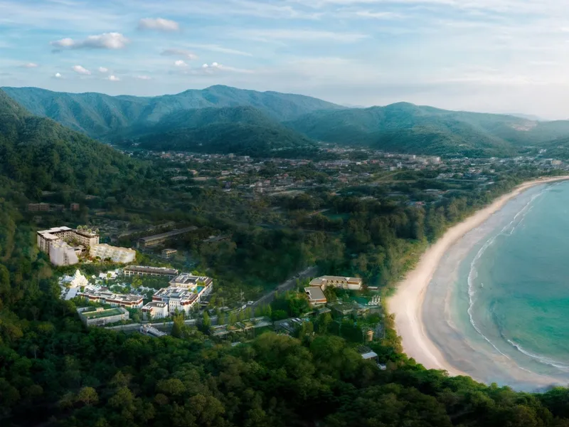 Apartment 1-bedroom 59 sqm in The Residences at InterContinental Phuket Resort (Kamala) · aerial view