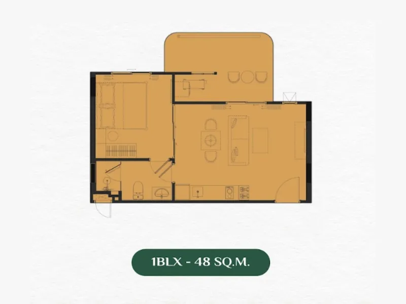 The Title Adora, floor plan