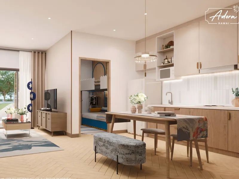 Apartment 1-bedroom 30 sqm in The Title Adora (Rawai) · kitchen