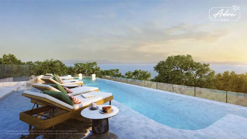 Apartment 1-bedroom 30 sqm in The Title Adora (Rawai) · Developer render