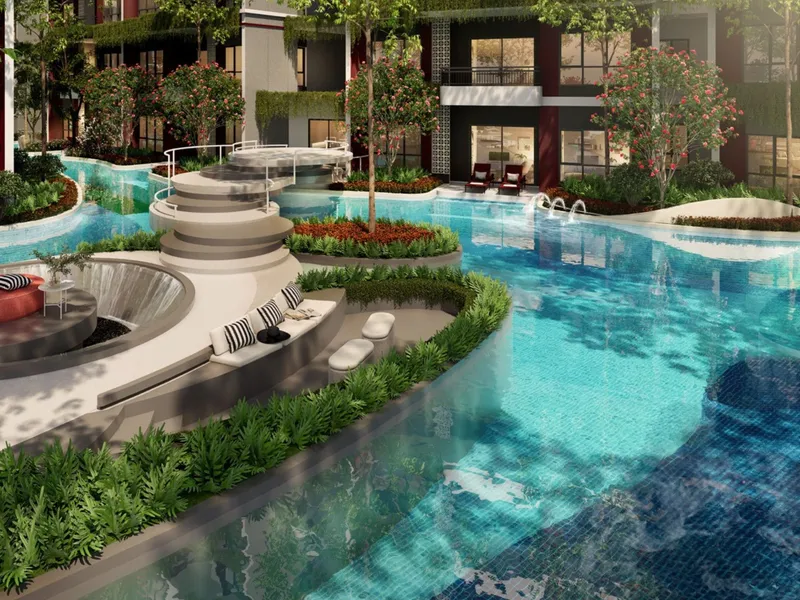 Apartment 1-bedroom 32 sqm in The Title Artrio (Bang Tao) · pool