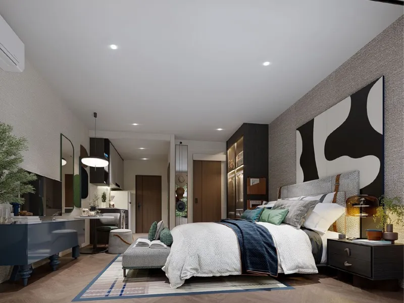 Apartment 1-bedroom 32 sqm in The Title Artrio (Bang Tao) · interior