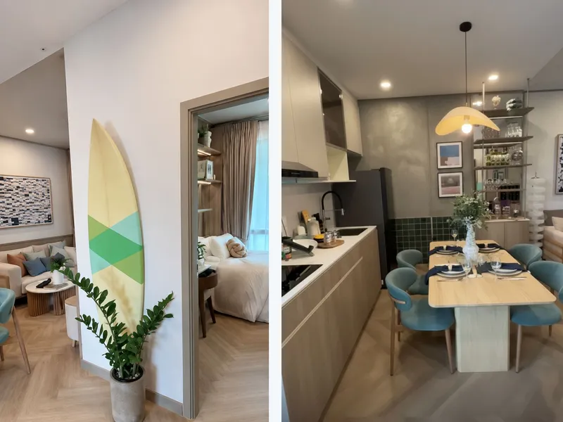 Apartment 1-bedroom 45 sqm in The Title Balcony (Nai Yang) · bedroom