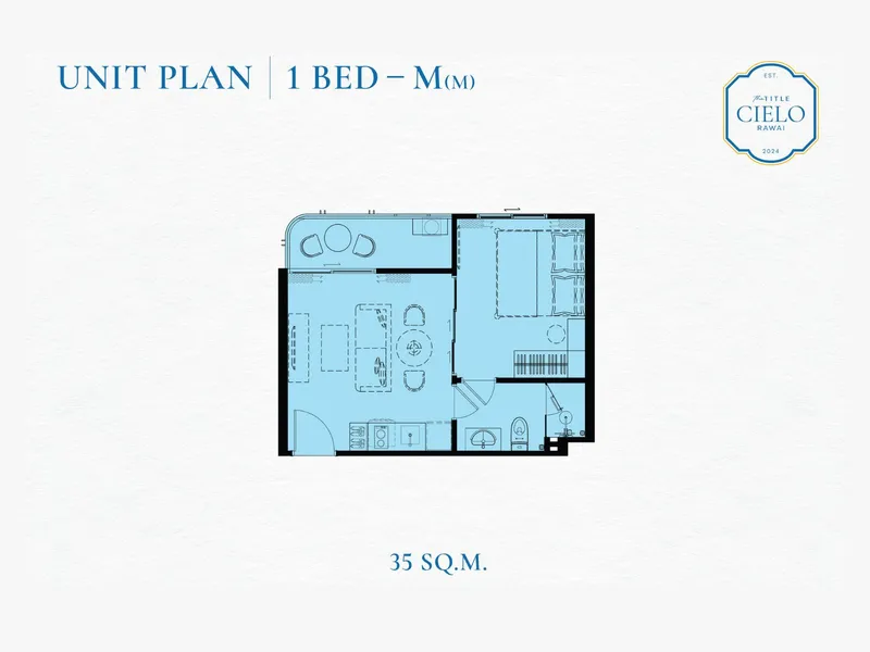 The Title Cielo, floor plan