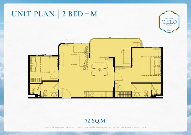 The Title Cielo, floor plan