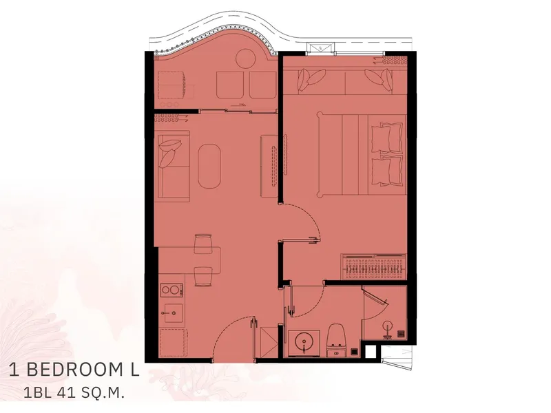 The Title Coralina Kamala, floor plan