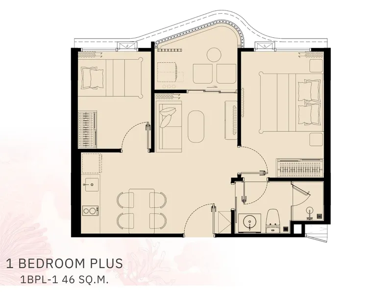 The Title Coralina Kamala, floor plan
