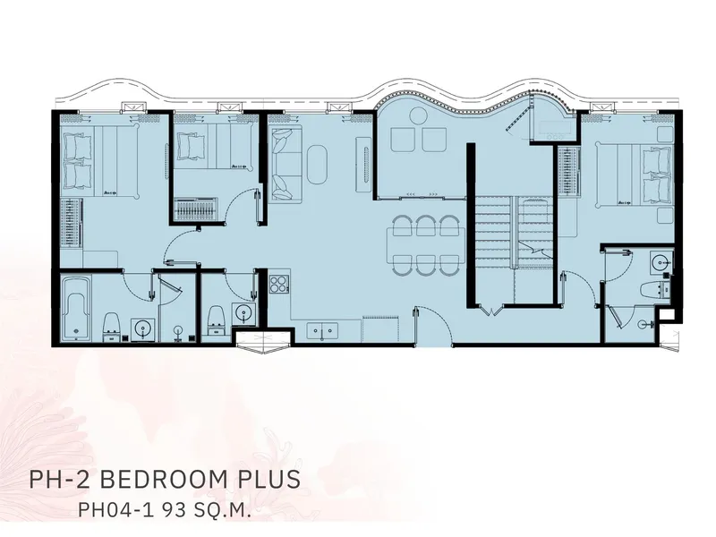 The Title Coralina Kamala, floor plan