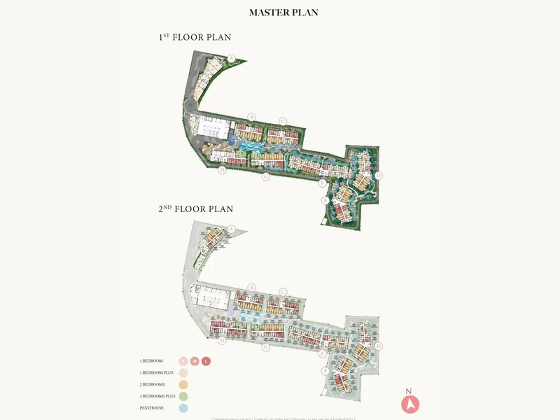 The Title Coralina Kamala, floor plan