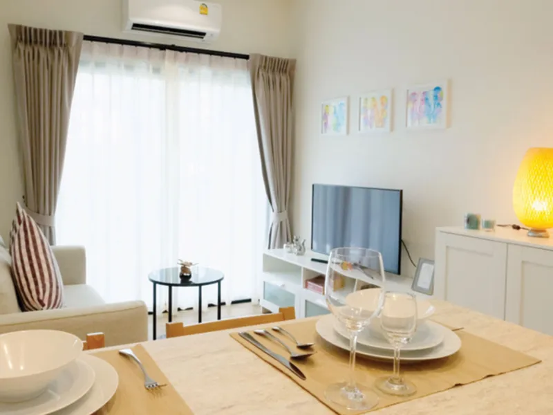 Apartment 1-bedroom 36 sqm in The Title Halo (Nai Yang) · living room