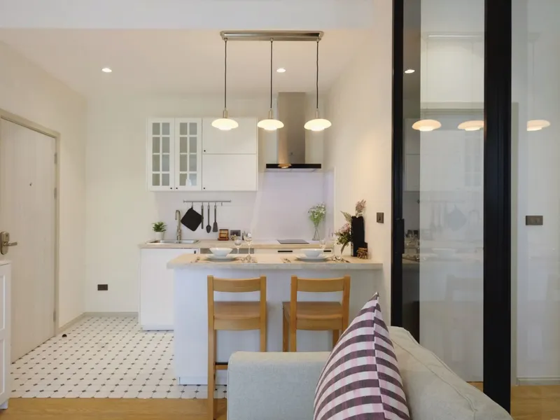 Apartment 1-bedroom 36 sqm in The Title Halo (Nai Yang) · kitchen