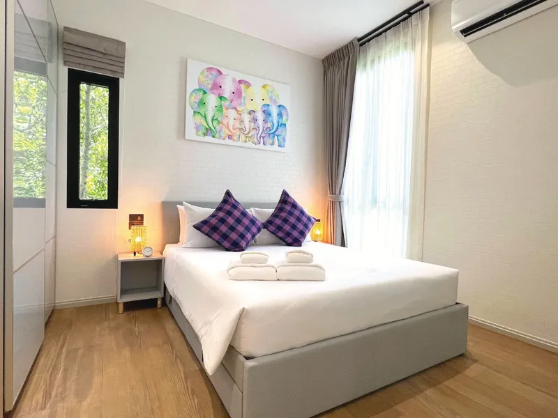 Apartment 1-bedroom 36 sqm in The Title Halo (Nai Yang) · bedroom