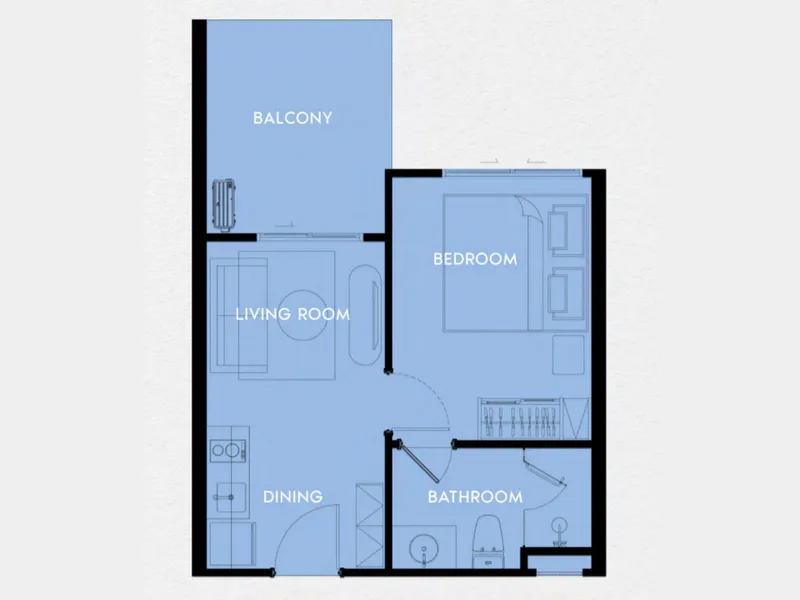 The Title Heritage, floor plan