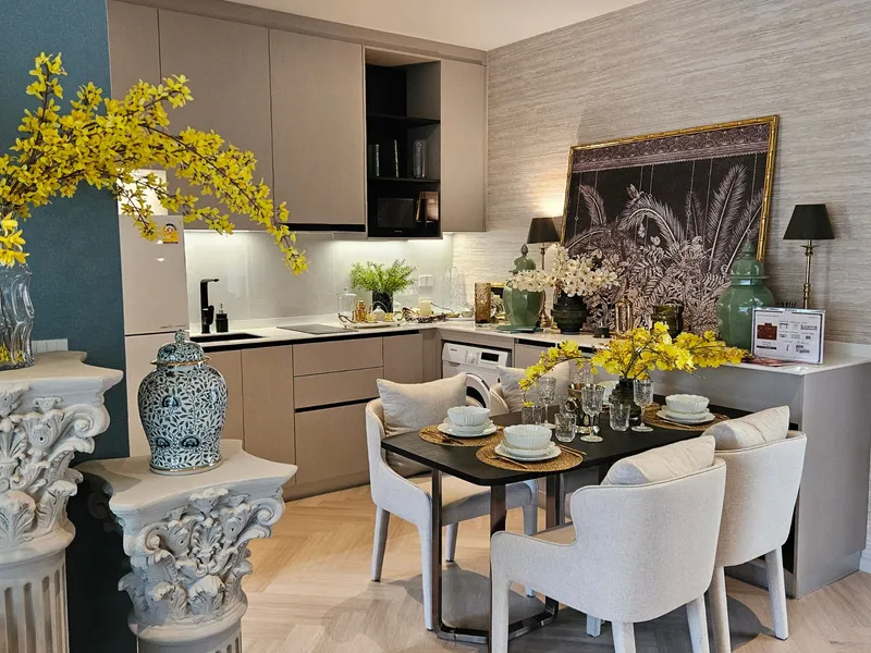 Apartment 1-bedroom 36 sqm in The Title Heritage (Bang Tao) · living room