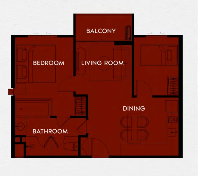 The Title Heritage, floor plan