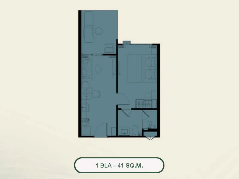 The Title Katabello, floor plan
