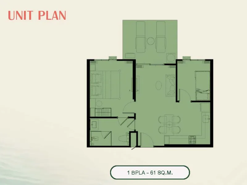 The Title Katabello, floor plan