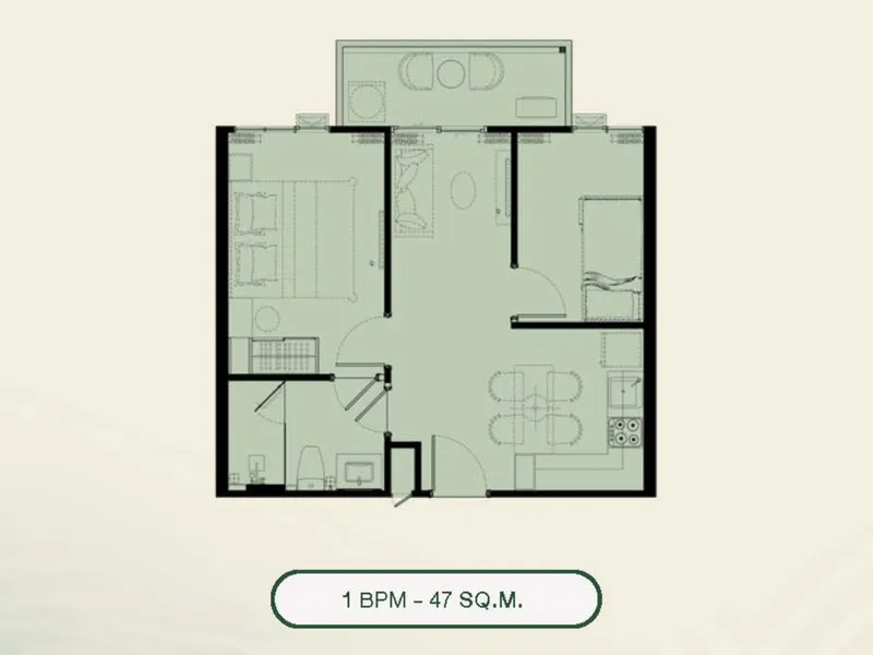 The Title Katabello, floor plan