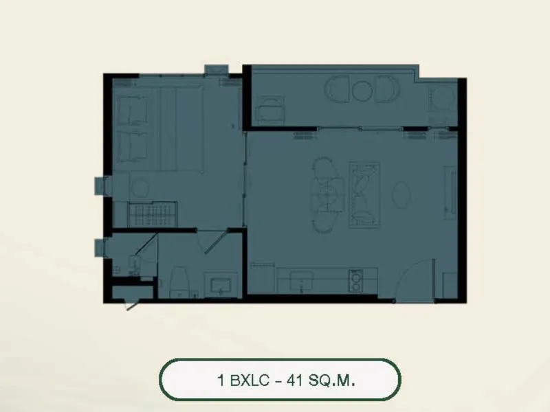 The Title Katabello, floor plan