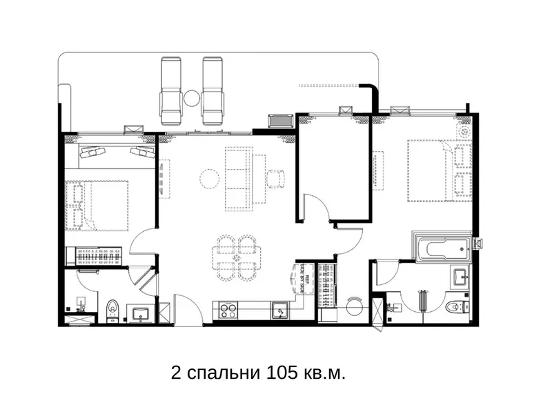 The Title Modeva, floor plan