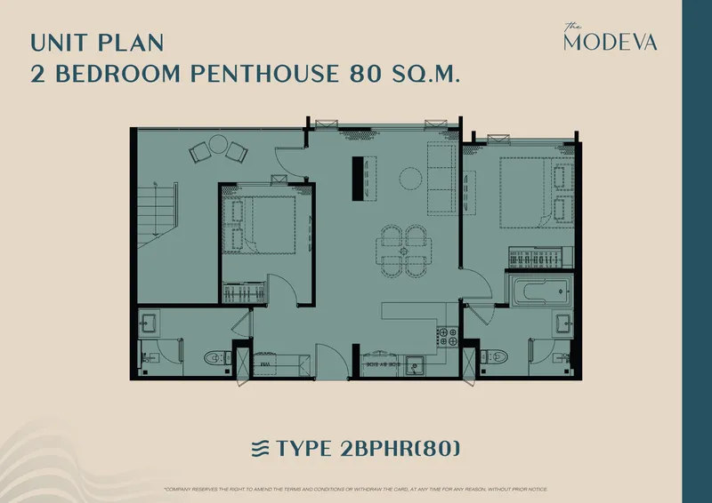 Studio 29 sqm in The Title Modeva (Bang Tao) · photo
