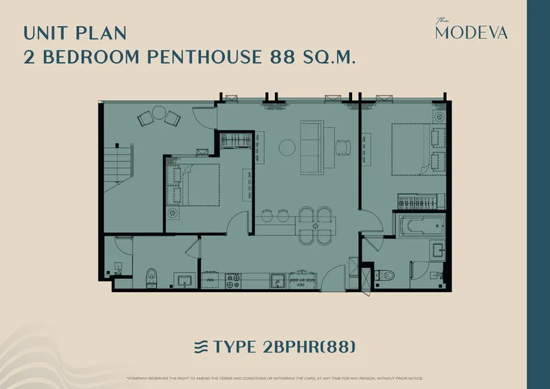 Studio 29 sqm in The Title Modeva (Bang Tao) · photo