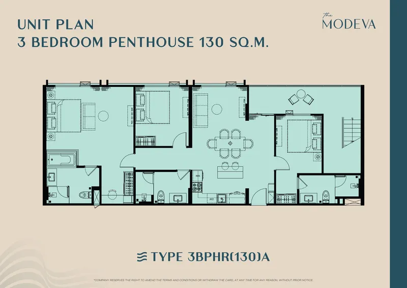 Studio 29 sqm in The Title Modeva (Bang Tao) · photo