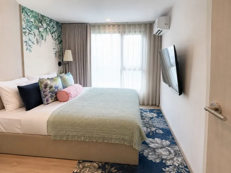 Apartment 1-bedroom 32 sqm in The Title Olive (Nai Yang) · bedroom