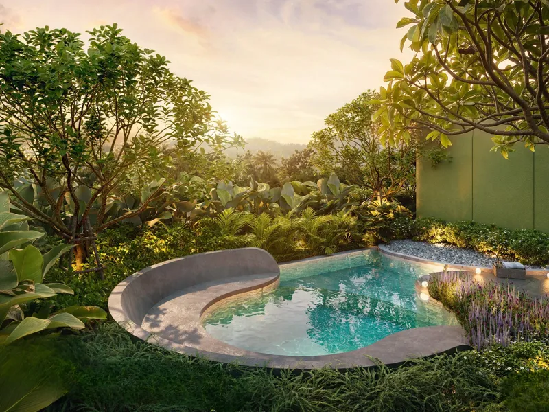 Apartment 1-bedroom 32 sqm in The Title Olive (Nai Yang) · exterior
