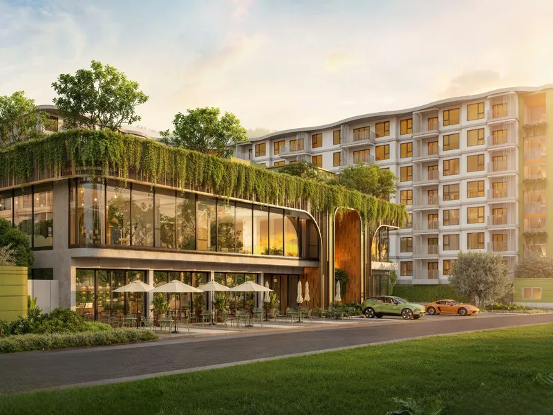 Apartment 1-bedroom 32 sqm in The Title Olive (Nai Yang) · exterior