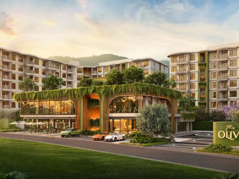 Apartment 1-bedroom 32 sqm in The Title Olive (Nai Yang) · exterior