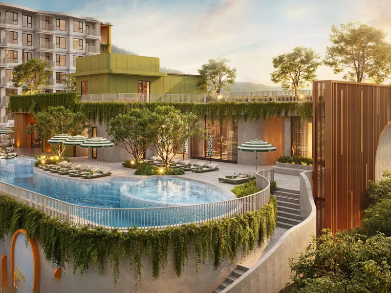 Apartment 1-bedroom 32 sqm in The Title Olive (Nai Yang) · exterior
