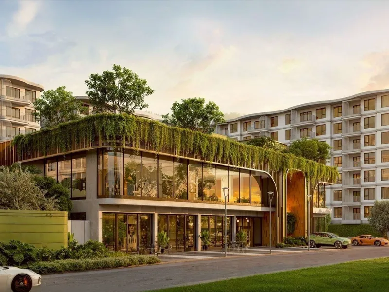 Apartment 1-bedroom 32 sqm in The Title Olive (Nai Yang) · exterior
