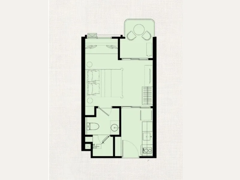 The Title Serenity Naiyang, floor plan