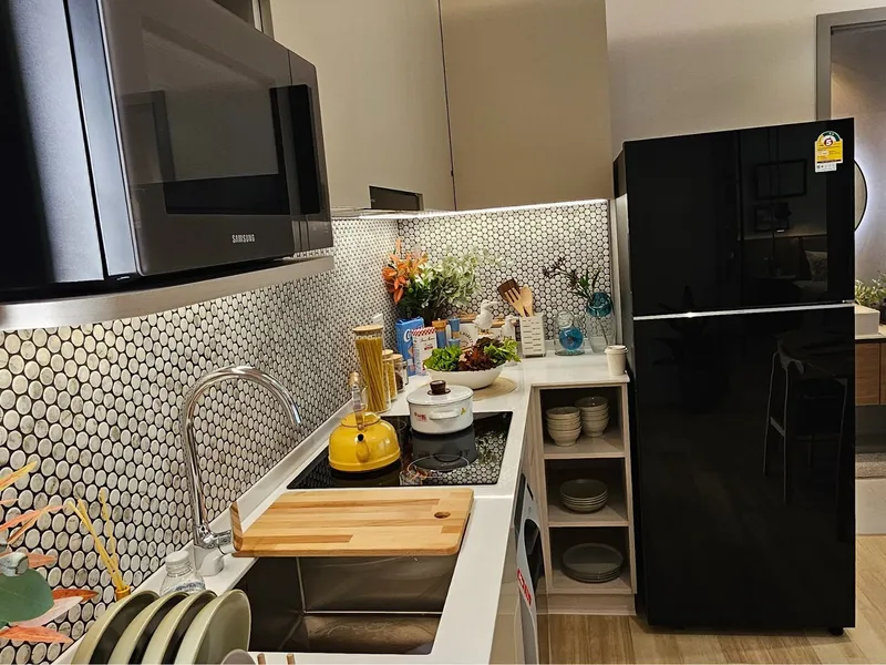 Studio 26 sqm in The Title Serenity Naiyang (Nai Yang) · kitchen