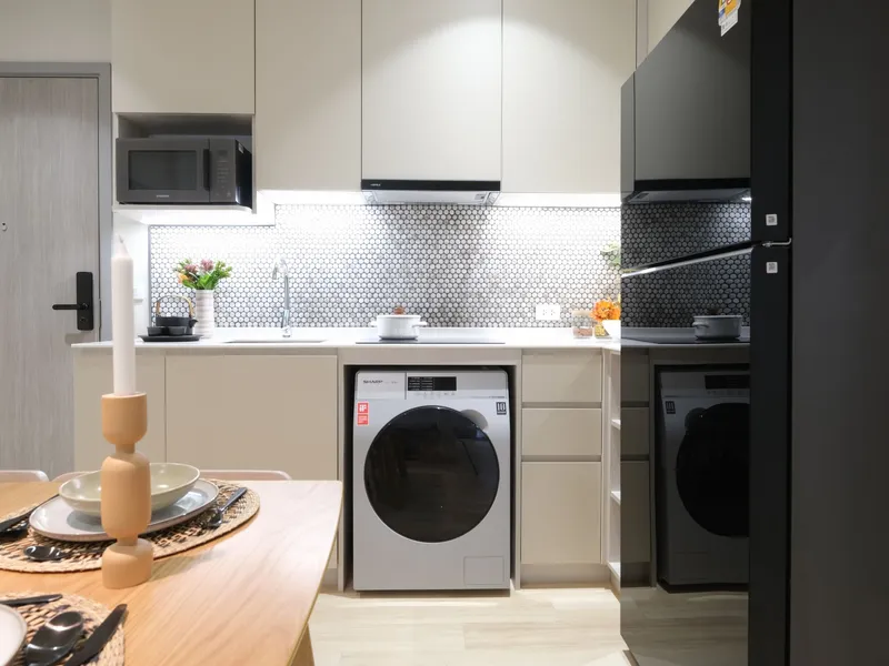 Studio 26 sqm in The Title Serenity Naiyang (Nai Yang) · kitchen