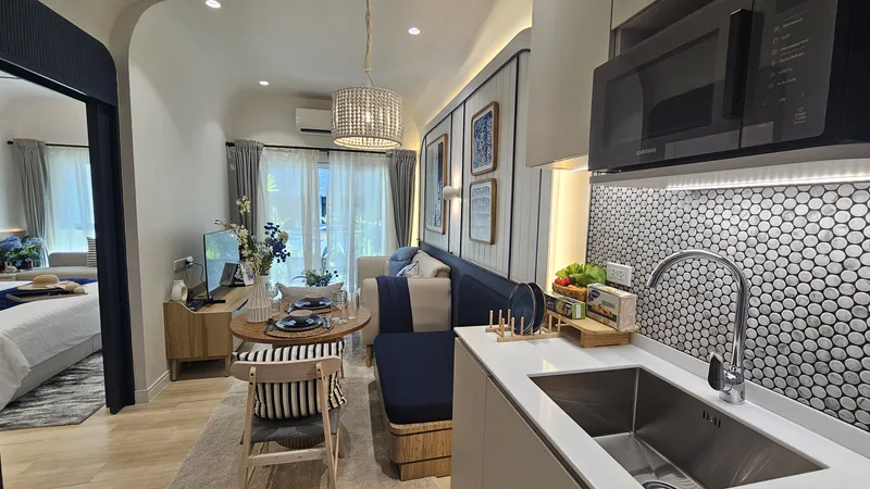 Studio 26 sqm in The Title Serenity Naiyang (Nai Yang) · Site visit · 22 February 2024