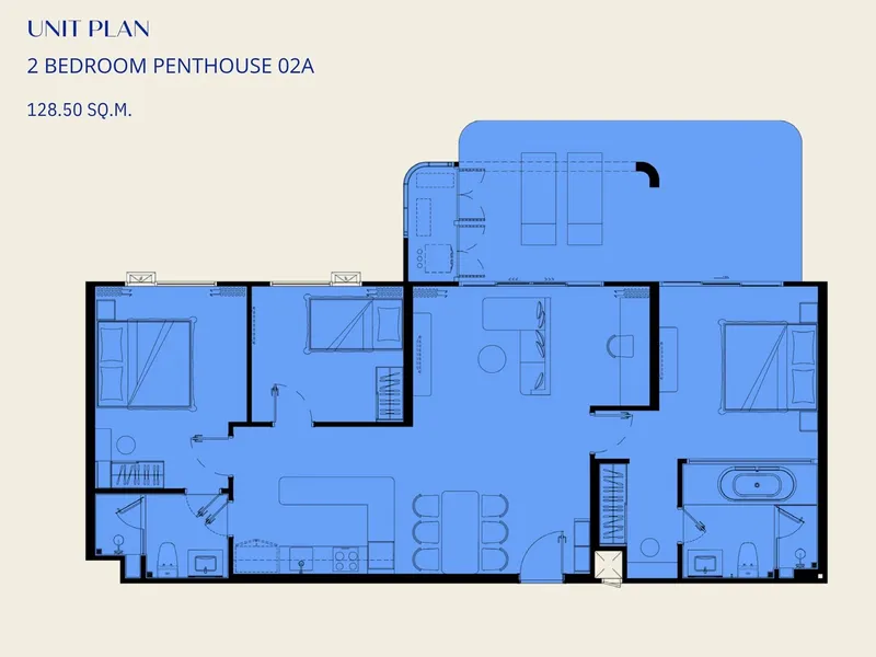 The Title Vivana, floor plan