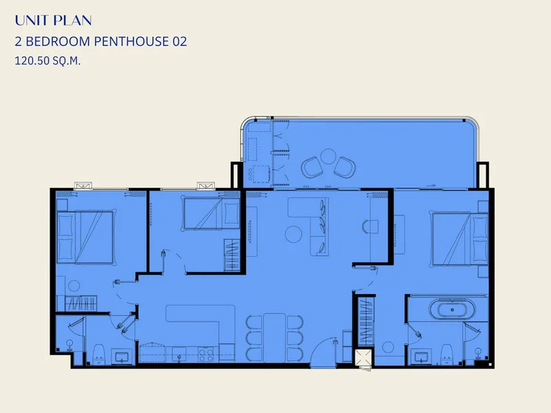 The Title Vivana, floor plan