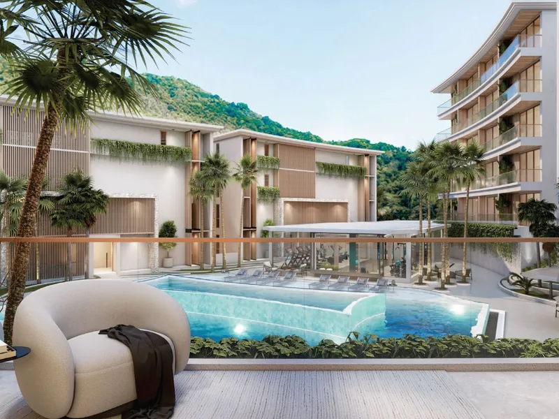 Apartment 1-bedroom 37 sqm in The Trees Residence (Bang Tao) · exterior