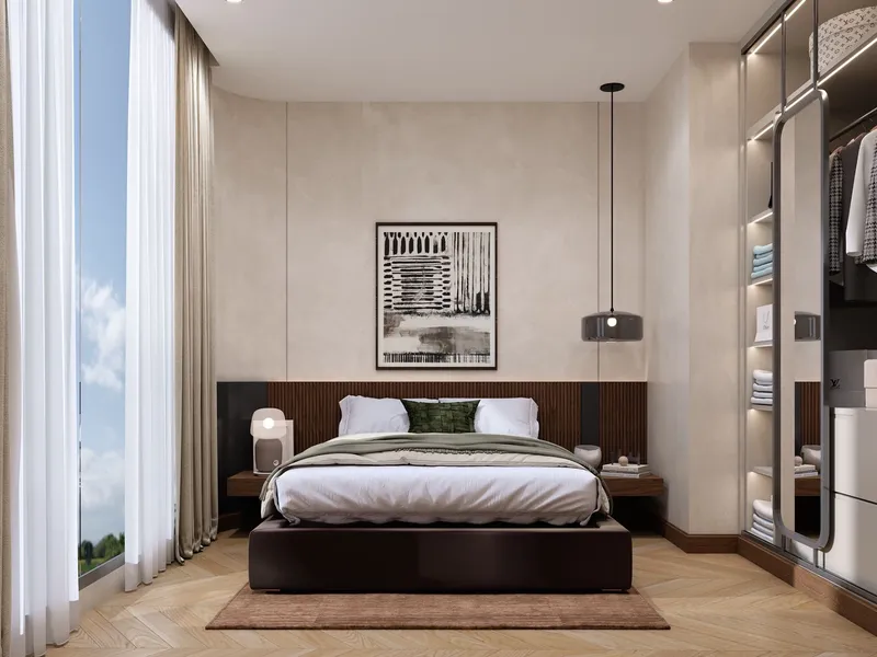 Studio 27 sqm in The Zero Bang Tao (Bang Tao) · bedroom